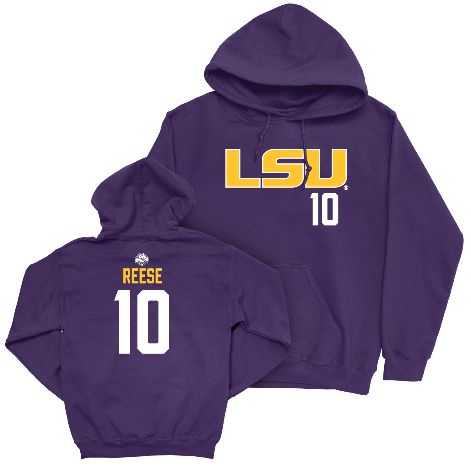 LSU Women's Basketball Purple Sideline Hoodie - Angel Reese