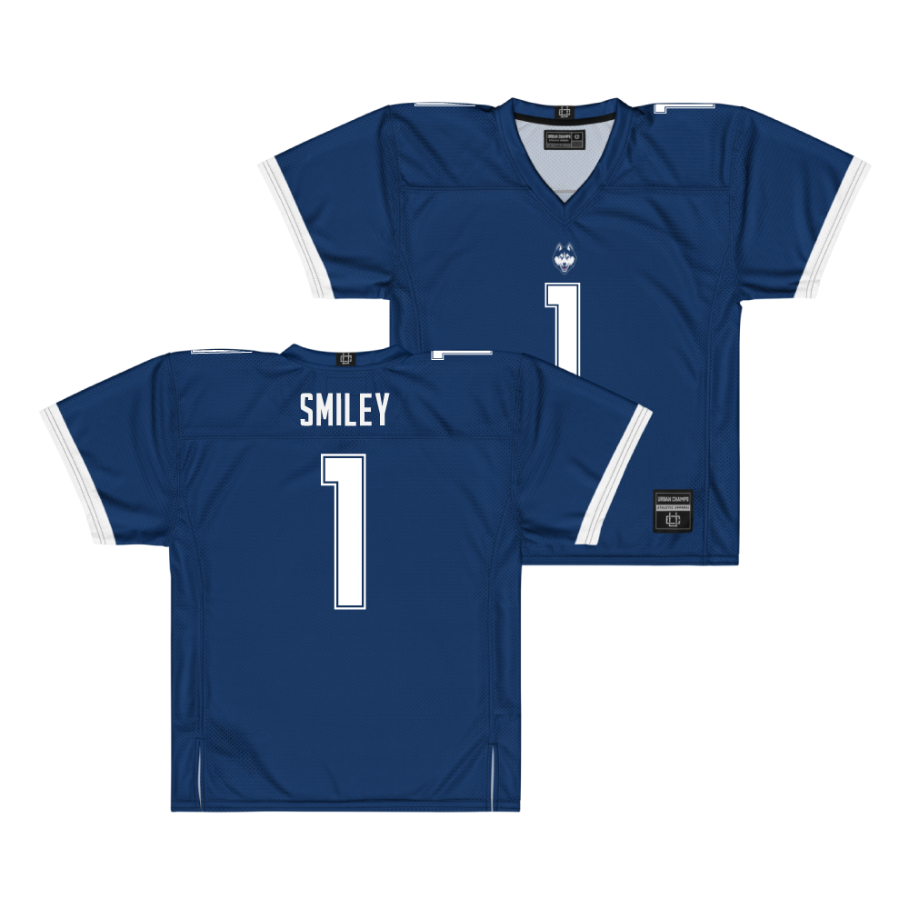 UConn Navy Football Jersey - Ben Smiley III – NIL Store
