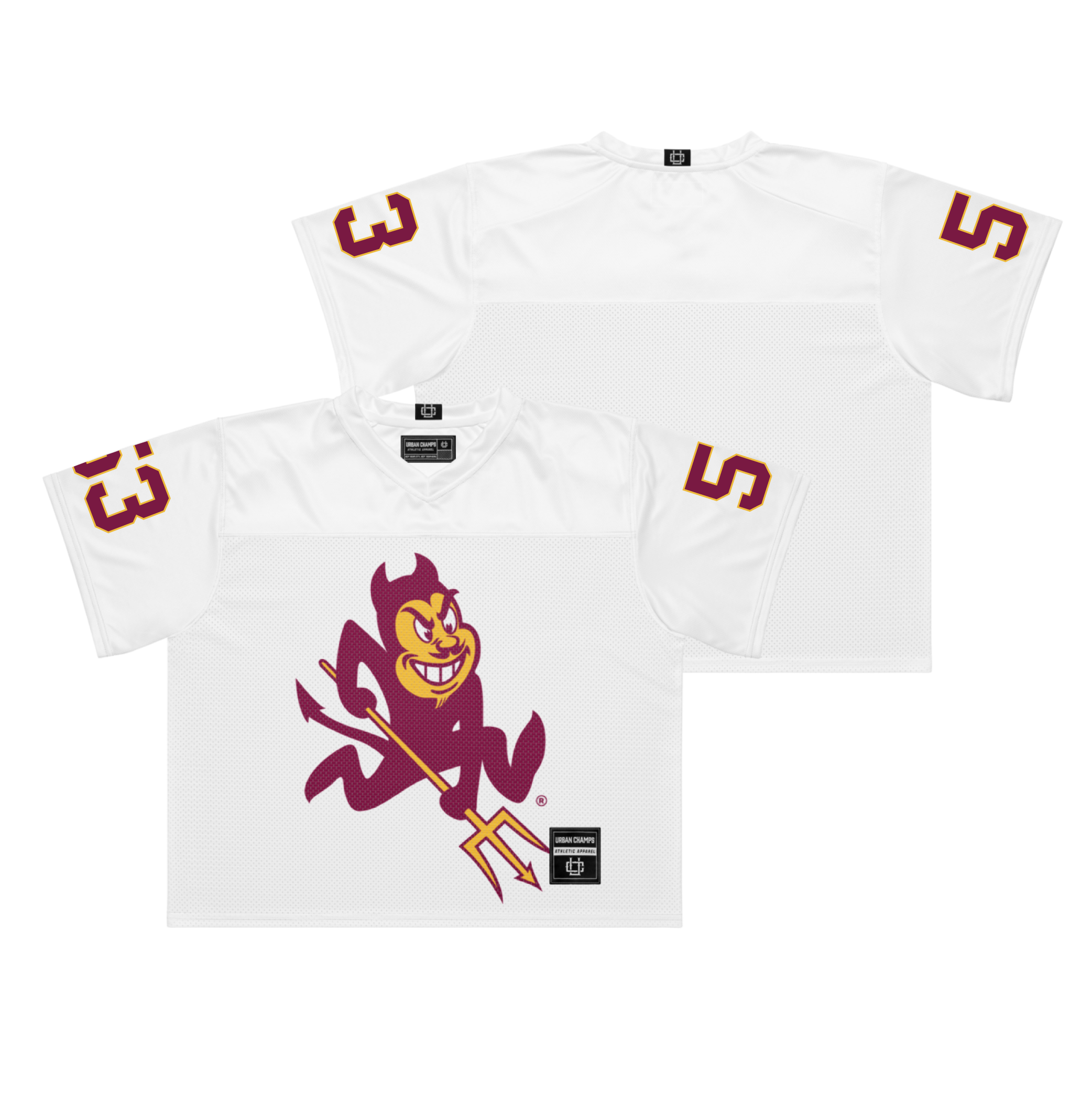 2025 Arizona State Sparky Mascot Jersey - Albert Smith III