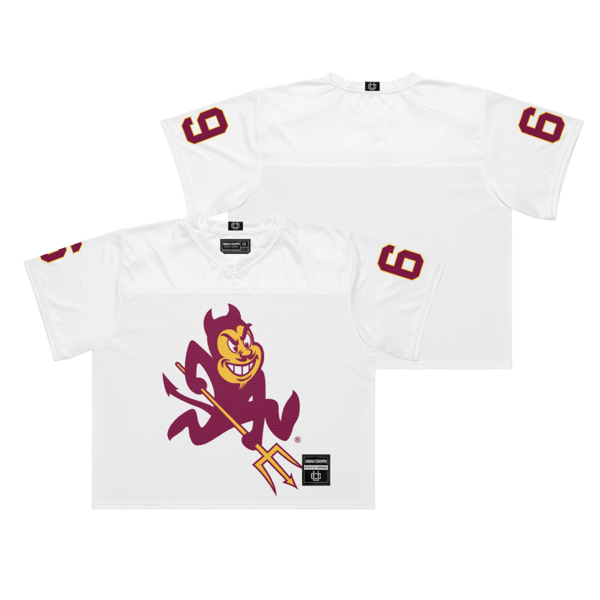 2025 Arizona State Sparky Mascot Jersey  - Adrian Wilson